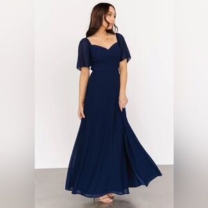 Baltic Born Midnight Blue Midi Dress